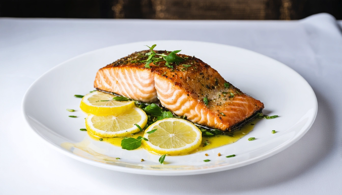 filetto di salmone al forno